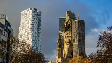 Upper West und Gedächtniskirche in Berlin